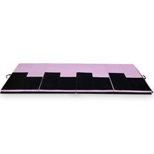 Load image into Gallery viewer, Gymax Folding 4'x10'x2'' Gymnastics Mat Portable Exercise Aerobics Exercise Gym Fitness