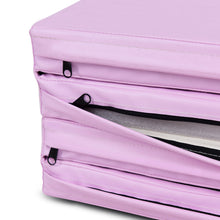 Load image into Gallery viewer, Gymax Folding 4'x10'x2'' Gymnastics Mat Portable Exercise Aerobics Exercise Gym Fitness