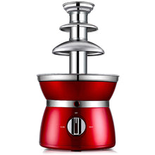 Load image into Gallery viewer, Gymax 3 Tiers Chocolate Fondue Fountain Stainless Steel Heated Home Household Party