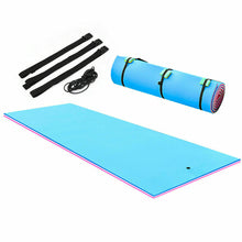 Load image into Gallery viewer, Gymax 3-layer Water Mat Floating Pad Island Water Sports Recreation Relaxing 18' x 6'