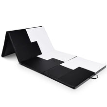 Load image into Gallery viewer, Gymax 4'x10'x2'' Gymnastics Mat Folding Portable Exercise Aerobics Exercise Gym Fitness