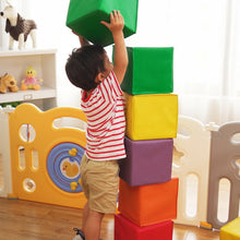 Load image into Gallery viewer, Gymax 12-Piece 5.5'' Soft Foam Building Blocks Colorful Soft Play Set Gift For Toddlers