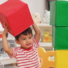 Load image into Gallery viewer, Gymax 12-Piece 5.5'' Soft Foam Building Blocks Colorful Soft Play Set Gift For Toddlers