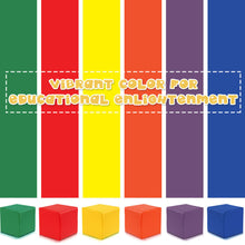 Load image into Gallery viewer, Gymax 12-Piece 5.5'' Soft Foam Building Blocks Colorful Soft Play Set Gift For Toddlers