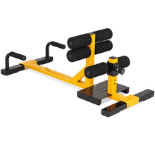 Load image into Gallery viewer, Gymax 3-in-1 Sissy Squat Push Up Ab Workout Home Gym Sit Up Machine Height Adjustable
