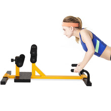Load image into Gallery viewer, Gymax 3-in-1 Sissy Squat Push Up Ab Workout Home Gym Sit Up Machine Height Adjustable