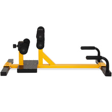 Load image into Gallery viewer, Gymax 3-in-1 Sissy Squat Push Up Ab Workout Home Gym Sit Up Machine Height Adjustable