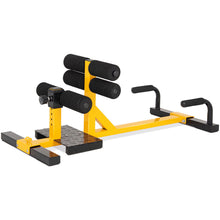 Load image into Gallery viewer, Gymax 3-in-1 Sissy Squat Push Up Ab Workout Home Gym Sit Up Machine Height Adjustable