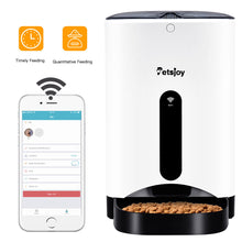 Load image into Gallery viewer, Gymax Automatic Pet Feeder Smart Cat Dog Food Dispenser Remote Control APP Timer
