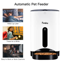 Load image into Gallery viewer, Gymax Automatic Pet Feeder Smart Cat Dog Food Dispenser Remote Control APP Timer