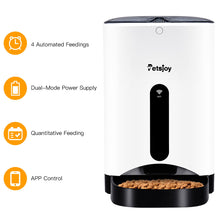 Load image into Gallery viewer, Gymax Automatic Pet Feeder Smart Cat Dog Food Dispenser Remote Control APP Timer