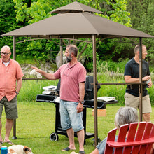 Load image into Gallery viewer, Gymax 8'X5' Outdoor Barbecue Grill Gazebo Canopy Tent Patio BBQ Shelter W/Air Vent