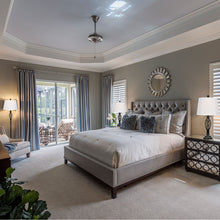 Load image into Gallery viewer, Gymax 3-Piece Lamp Set 2 Table Lamps 1 Floor Lamp Fabric Shades Living Room Bedroom