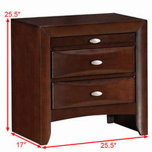 Load image into Gallery viewer, Gymax 3 Drawers Nightstand End Beside Table Sofa Side Modern Storage Bedroom Furniture