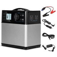Load image into Gallery viewer, Gymax 400Wh Portable Solar Power Generator Supply Energy Storage 4*USB/2AC&DC Inverter