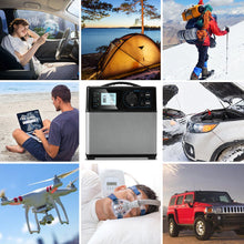 Load image into Gallery viewer, Gymax 400Wh Portable Solar Power Generator Supply Energy Storage 4*USB/2AC&DC Inverter