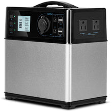 Load image into Gallery viewer, Gymax 400Wh Portable Solar Power Generator Supply Energy Storage 4*USB/2AC&DC Inverter