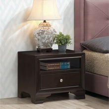 Load image into Gallery viewer, Gymax Vintage Nightstand Solid Wood Sofa Side End Table W/ USB Port & Drawer Brown