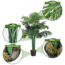 Load image into Gallery viewer, Gymax Artificial Areca Palm Decorative Silk Tree w/Basket 3.5 Feet Holiday Decor