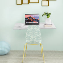 Load image into Gallery viewer, Gymax Wall-Mounted Drop-Leaf Table Folding Kitchen Dining Table Desk Space Saver White