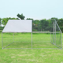 Load image into Gallery viewer, Gymax Large Walk In Chicken Coop Run House Shade Cage 10'x13' with Roof Cover Backyard