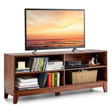 Load image into Gallery viewer, Gymax 58'' Modern Wood TV Stand Console Storage Entertainment Media Center Living Room