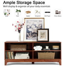 Load image into Gallery viewer, Gymax 58'' Modern Wood TV Stand Console Storage Entertainment Media Center Living Room