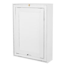 Load image into Gallery viewer, Gymax Wall Mounted Fold-Out Convertible Floating Desk Space Saver Writing Table White