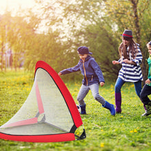 Load image into Gallery viewer, Gymax Two 4ft Pop Up Soccer Goal Net Set Portable Foldable Training Football Net W/Bag