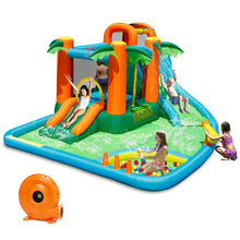 Load image into Gallery viewer, Gymax Inflatable Bounce House Jump Bouncer Kids Water Park Splash Play Center w/Blower