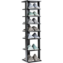 Load image into Gallery viewer, Gymax 7-Tier Shoe Rack Practical Free Standing Shelves Storage Shelves Concise Style