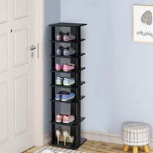 Load image into Gallery viewer, Gymax 7-Tier Shoe Rack Practical Free Standing Shelves Storage Shelves Concise Style
