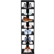 Load image into Gallery viewer, Gymax 7-Tier Shoe Rack Practical Free Standing Shelves Storage Shelves Concise Style