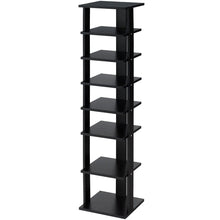Load image into Gallery viewer, Gymax 7-Tier Shoe Rack Practical Free Standing Shelves Storage Shelves Concise Style