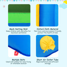 Load image into Gallery viewer, Gymax Inflatable Bounce House Kids Slide Jumping Castle w/ Ball Pit and 480W Blower