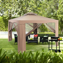 Load image into Gallery viewer, Gymax 10'x 10' Canopy Gazebo Tent Shelter W/Mosquito Netting Outdoor Patio