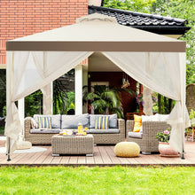Load image into Gallery viewer, Gymax 10'x 10' Canopy Gazebo Tent Shelter Mosquito Netting Outdoor Patio
