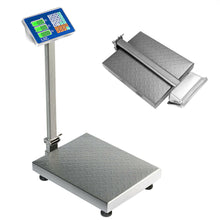 Load image into Gallery viewer, Gymax 660lbs Weight Platform Scale Digital Floor Folding Scale Postal Shipping Mailing