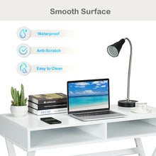 Load image into Gallery viewer, Gymax Modern Computer Desk Writing Desk Makeup Vanity Table Storage
