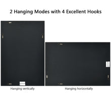 Load image into Gallery viewer, Gymax Rectangle Mirror Wall Mounted Bathroom Beveled Silver Mirror Frameless