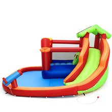 Load image into Gallery viewer, Gymax Inflatable Slide Bouncer and Water Park Bounce House Splash Pool Water Cannon