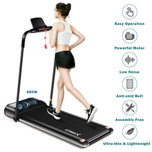 Load image into Gallery viewer, Gymax 450W Ultra-thin Electric Folding Treadmill Motorized Running Jogging Machine