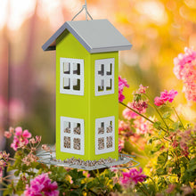 Load image into Gallery viewer, Gymax Outdoor Wild Bird Feeder Weatherproof House Design Garden Yard Decoration Green