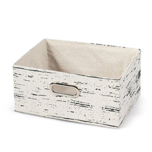 Load image into Gallery viewer, Gymax Chest w/3 Fabric Drawers Vintage Wood Frame End Table Side Sofa Table Nightstand