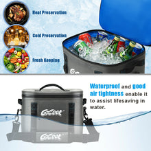 Load image into Gallery viewer, Gymax 30 Cans Soft Portable Cooler Bag Leak-Proof Insulated Water-Resistant For Picnic