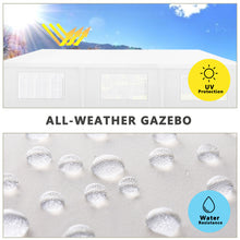 Load image into Gallery viewer, Gymax 10'x30' Wedding Tent Outdoor Party Canopy Events White