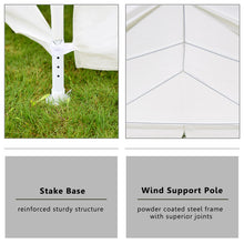 Load image into Gallery viewer, Gymax 10'x30' Wedding Tent Outdoor Party Canopy Events White