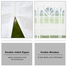 Load image into Gallery viewer, Gymax 10'x30' Wedding Tent Outdoor Party Canopy Events White