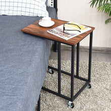 Load image into Gallery viewer, Gymax Laptop Holder Sofa Side End MobileTable Multiple Stand Desk Notebook Beside Wood