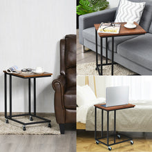 Load image into Gallery viewer, Gymax Laptop Holder Sofa Side End MobileTable Multiple Stand Desk Notebook Beside Wood
